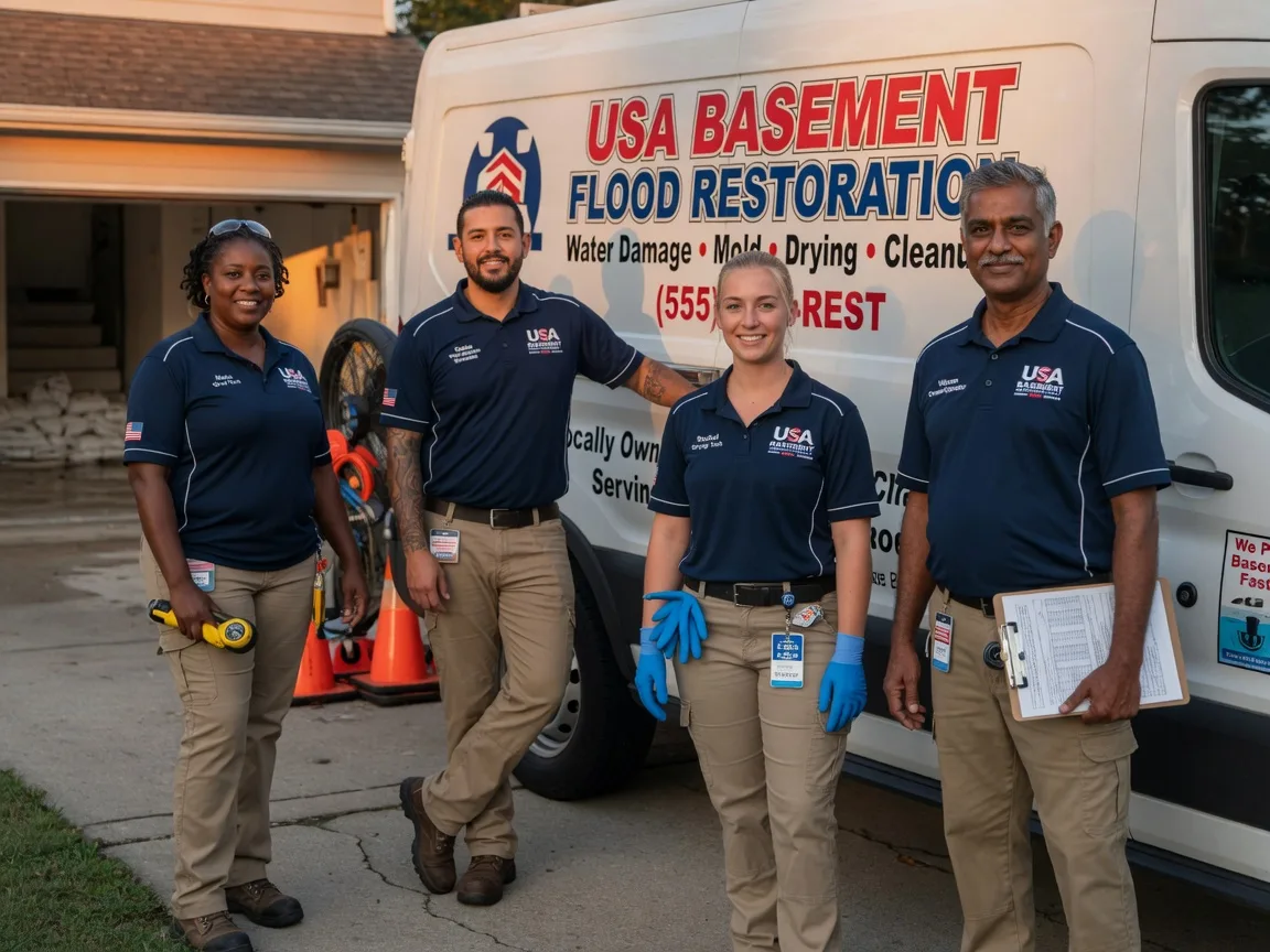 Basement Flood Cleanup company in Mccracken, KS